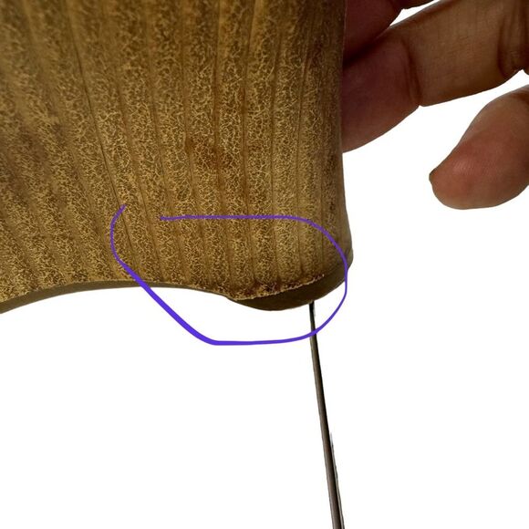 Reaction Kenneth Cole Gold T‎ Strap Wedge Sandals Women's Heels - Picture 6 of 15